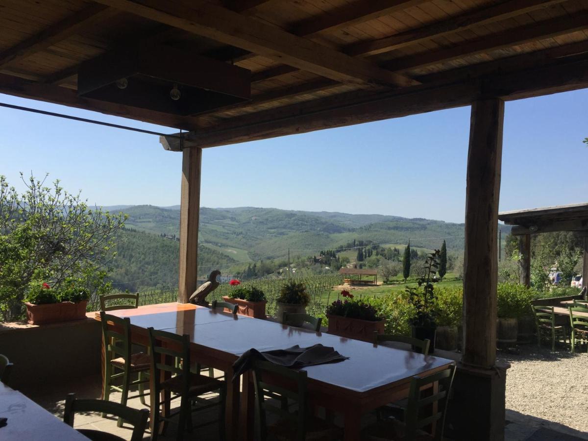 Casa Alta Apartman Greve in Chianti Kültér fotó