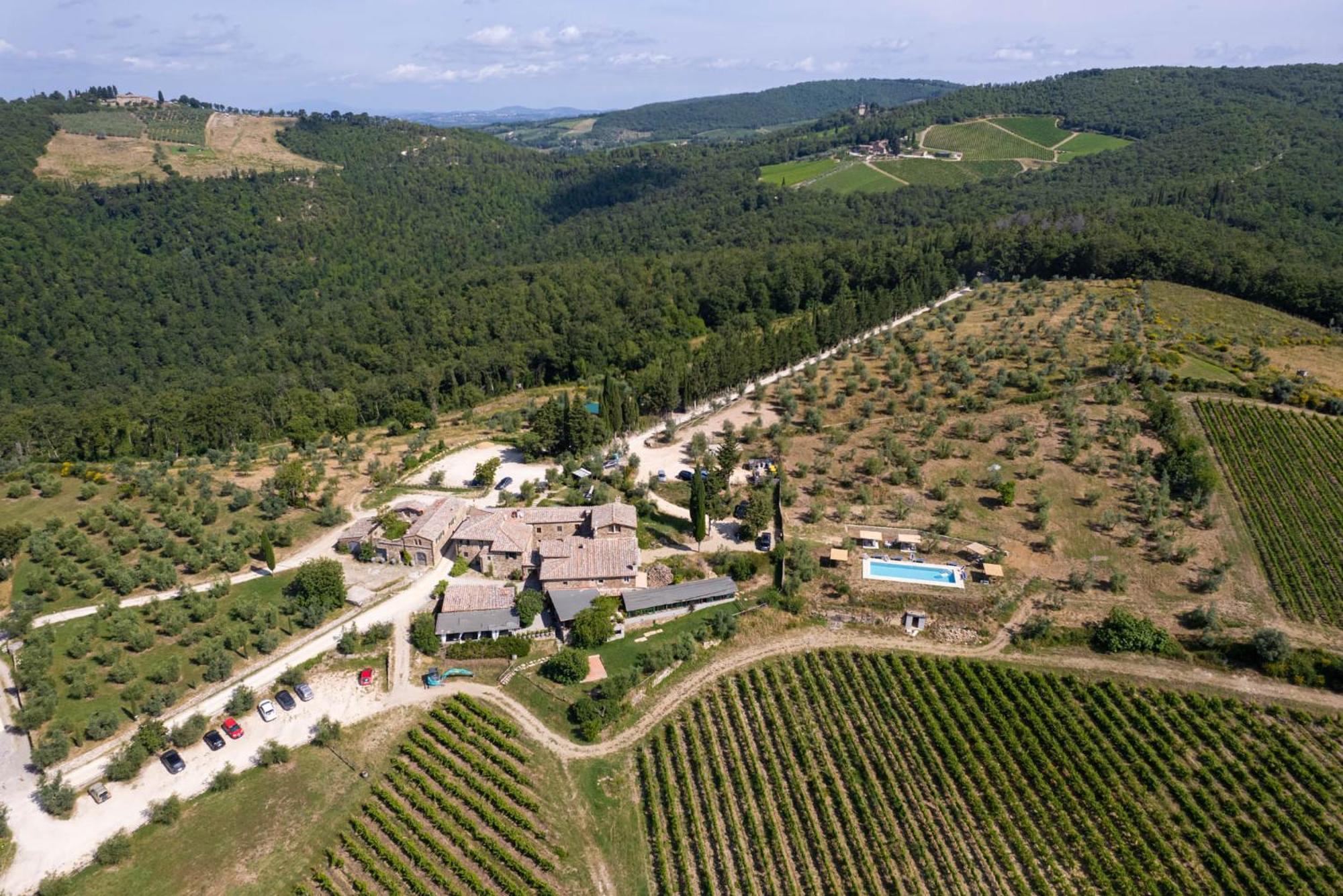 Casa Alta Apartman Greve in Chianti Kültér fotó
