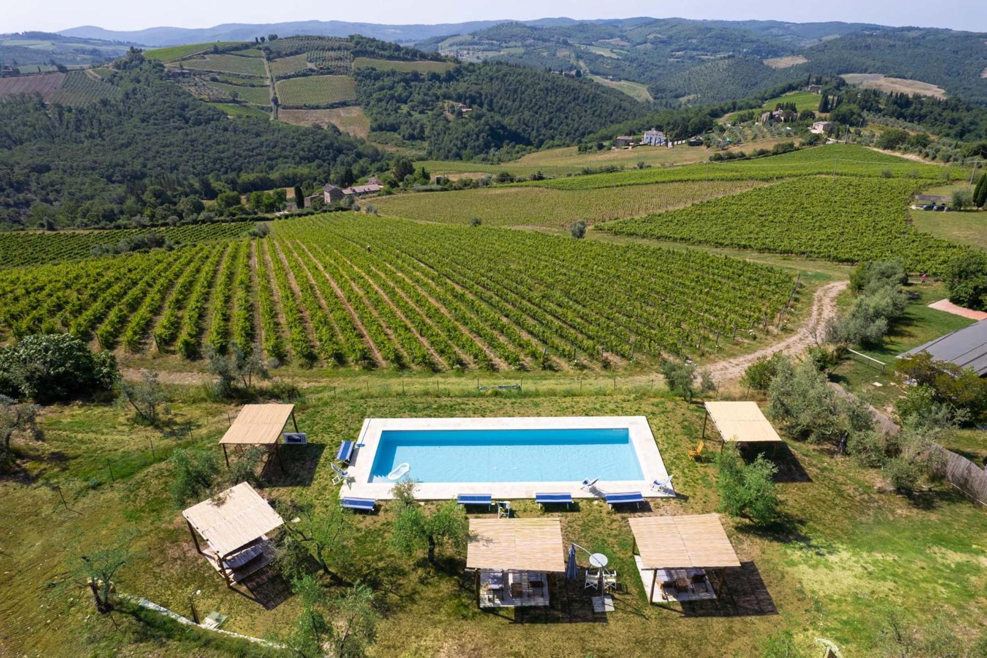 Casa Alta Apartman Greve in Chianti Kültér fotó