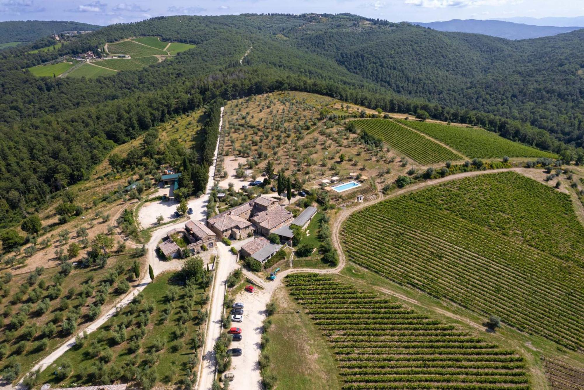 Casa Alta Apartman Greve in Chianti Kültér fotó